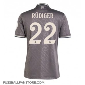 Real Madrid Antonio Rudiger #22 Replik 3rd trikot 2024-25 Kurzarm